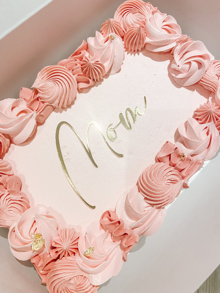 Rose Gold Butterfly Cake | Birthday Cakes | The Cake Store