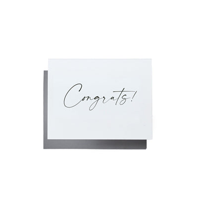 "Congrats" Greeting Card - Staij & Co.